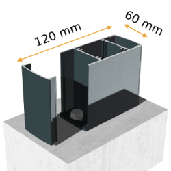 Pergola solaire photovoltaïque Cornaline 4,590x3,492 M - Gris 3200W Chemin de câbles inclus INTERSUN - 1 2