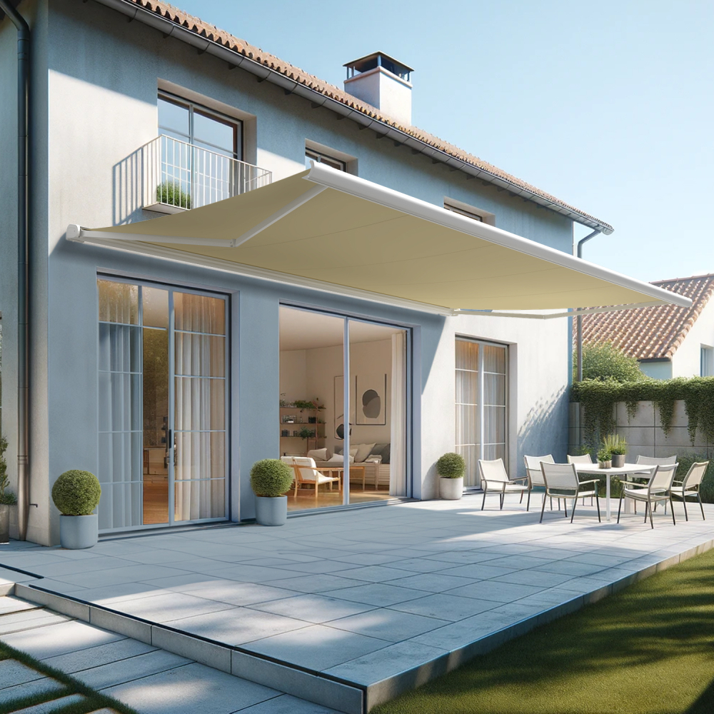 Store banne coffre HEVOA – 6,00x3,50 M INTERSUN - 2