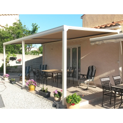 Pergola toile QUARTZ 2