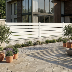 Clôture ranch ajourée 2