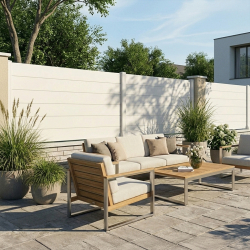 Clôture ranch pleine