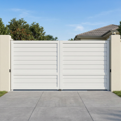 Portail double battant...