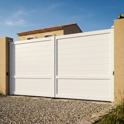 Portail double battant...