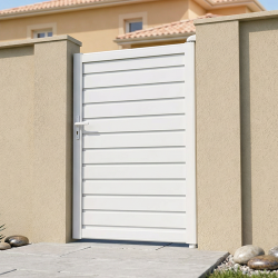 Portillon persienné brise-vue