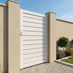 Portillon persienné brise-vue 2