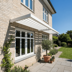 Auvent aluminium lames...