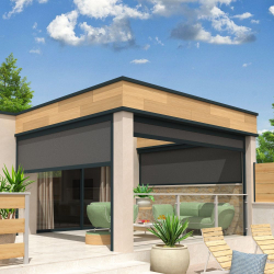 Coffre à coulisses pour pergola LOLITE – 3,00x2,50 M INTERSUN - 1