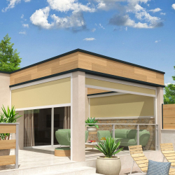 Coffre à coulisses pour pergola LOLITE – 4,00x2,50 M INTERSUN - 1 2