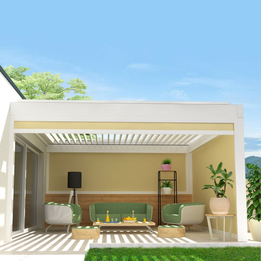 Coffre à coulisses pour pergola SPINELLE et HYLIA – 3,00x2,50 M INTERSUN - 3